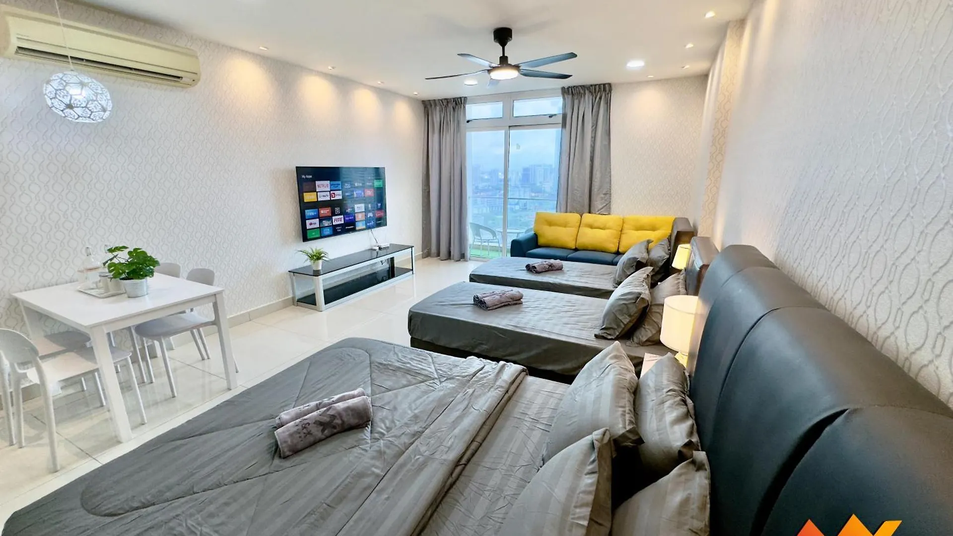 Apartment Ksl City Mall 6-20Pax Private Lift-Netflix-Smarttv 70Inch Johor Bahru